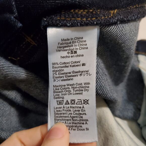 J Crew Kurabo 484 Denim Jeans 32x32 Selvedge Japanese Skinny Mens - Picture 10 of 10